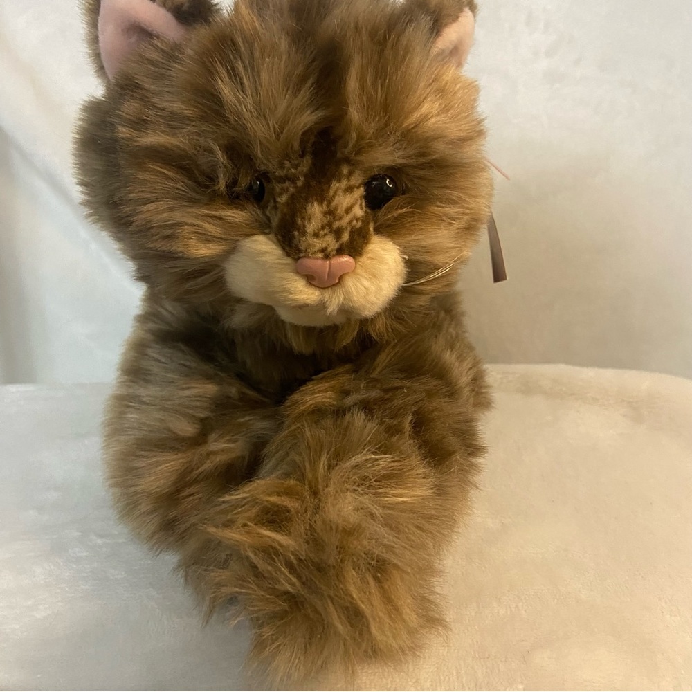 Vintage Russ Cat plush Sierra Whiskers Mommy Floppy soft Freckles by Nose 19"
